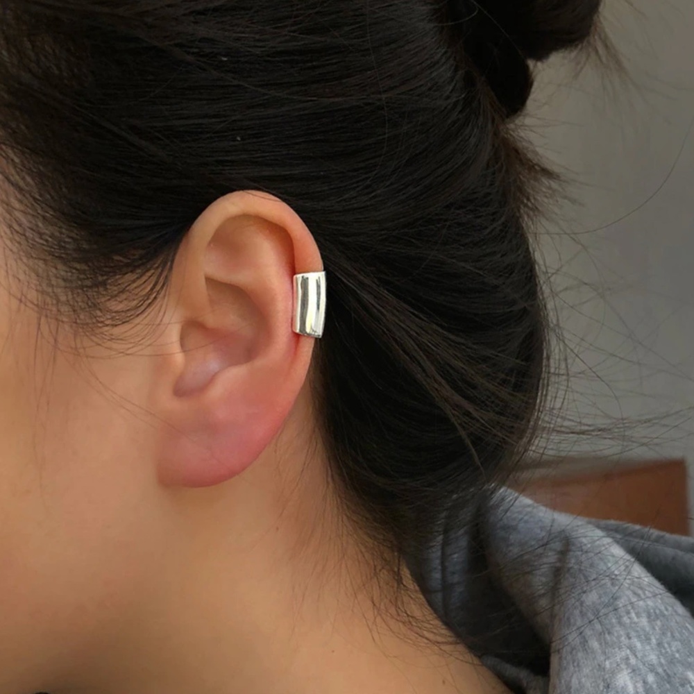 Silver 'Reine' Ear Cuff